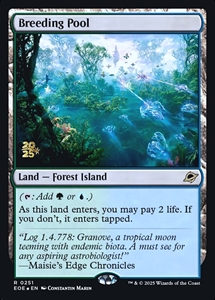 MTG 繁殖池/Breeding Pool secret lair 4枚セット MTG 繁殖池/Breeding Pool secret lair 4枚セット Breeding Pool
